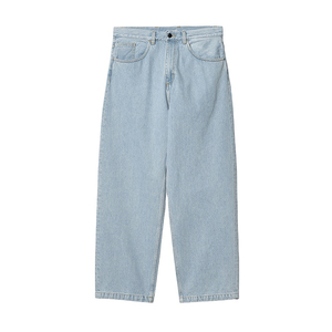 กางเกงยีนส์ทรงขาบานพิเศษฟอกสีสไตล์วินเทจสำหรับผู้ชาย ผ้าฝ้ายน้ำหนักเบา เอวสูง ไซส์พลัส - Product Image 1