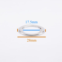 Œillet de haute qualité en laiton plaqué sans nickel de 32 mm, fabriqué à Taïwan, finition bronze, pour vêtements, chaussures, sacs, manteaux, personnalisable