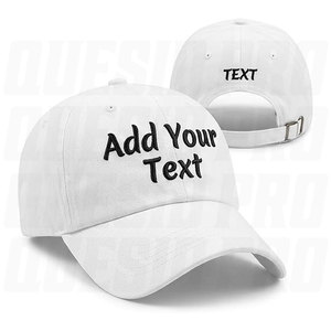 Custom Soft Baseball <b>Cap</b> Personalized Embroidered Golf <b>Hat</b> UPF50+ Design Your Own Logo Adjustable Cotton Sports <b>Cap</b> Men Women - Product Image 3