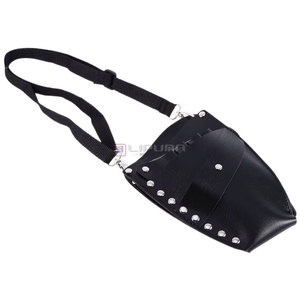 Tablier de Barbier Professionnel en Cuir Durable avec Étui pour Ciseaux et Tondeuses, Organisateur d'Outils de Salon pour Coiffeur - Product Image 1