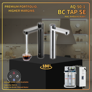 Système sous-évier Aquatek BC Tap SE |   Chauffe-eau domestique 2L |   Système d'osmose inverse à 5 étapes |   Chauffage efficace 750W |   Optimisation de l'espace - Product Image 1