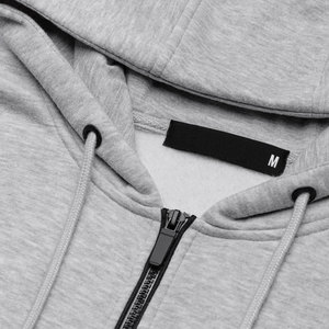 Nouvel Arrivage – Sweat à Capuche Zippé pour Homme, Hiver, Brodé, Perlé, Uni, 100% Coton, Molleton Double Couche Épais, Service OEM - Product Image 6