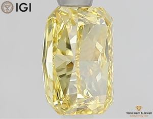 เพชรทรง RADIANT พร้อมใบรับรอง IGI น้ำหนัก 1.51 กะรัต สีเหลืองสดใส ระดับความสะอาด VVS2 เพชร CVD ที่เพาะเลี้ยงในห้องปฏิบัติการ เหมาะสำหรับแหวน - Product Image 5