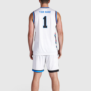 Nuevo Conjunto de Uniforme de Baloncesto Unisex para Adultos, Transpirable, para Entrenamiento y Competición, 100% Poliéster, Peso de la Tela 220g - Product Image 6