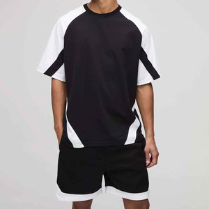 ชุดลำลองฤดูร้อนสองชิ้นสำหรับผู้ชาย Econex Sports ลายพิมพ์ตัวอักษร เสื้อและกางเกงขาสั้น ผ้าฝ้ายผสมเนื้อนุ่ม ระบายอากาศได้ดี ป้องกันรอยยับ - Product Image 2