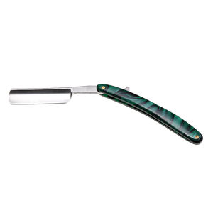 Kit de rasage manuel professionnel classique, rasoir droit, coffret, brosse à barbe, sangle d'affûtage pour barbier et homme - Product Image 2