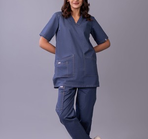 Top Trending Woman Uniform Scrub <b>Cheap</b> Price Anti Wrinkle Durable Fabric Lightweight Woman Uniform Scrub With Best <b>Stuff</b> - Product Image 4