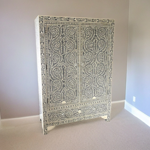 Modern Style Bone Inlay Furniture Side Table Handmade for Home or Hotel for Bedroom or Living Room - Product Image 6