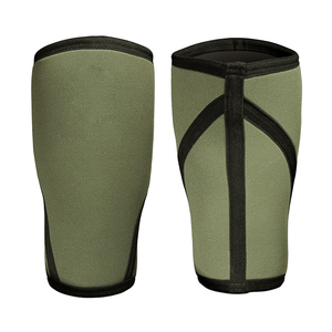 Genouillère de protection intégrale en néoprène respirant et robuste pour l'haltérophilie, la musculation et les squats – Idéale pour le fitness - Product Image 1