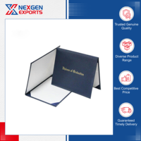 Porte-documents de diplôme personnalisé de qualité supérieure vendu dans le monde entier, fabriqué en Inde par Nexgen Exports Custom