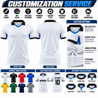 Maillot d'entraîneur de football personnalisé sublimé, léger et respirant, polo d'entraînement pour équipe, vêtements de sport OEM ODM