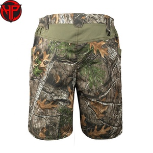 Pantalones Cortos de Camuflaje para Hombre, de Poliéster, con Logotipo Frontal, de Secado Rápido, Transpirables, con Múltiples Bolsillos, para Caza, Senderismo, Verano, Impermeables - Product Image 4