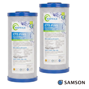 Filtre à charbon en bloc de 1 micron pour la réduction de la chloramine, la cuisson en cuisine et le lavage des légumes, élimination supérieure des odeurs - Product Image 1