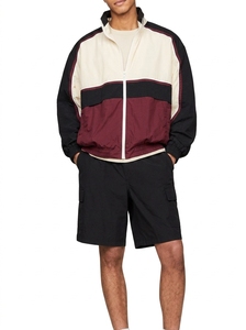 Conjunto cortavientos deportivo de algodón grueso, informal, transpirable, con capucha, para hombre y mujer, con logotipo personalizado. - Product Image 6