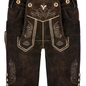 Nouveaux shorts bavarois pour hommes, style urbain, broderie droite, toile en peau de chèvre, légers, séchage rapide, respirants, vente en gros - Product Image 2