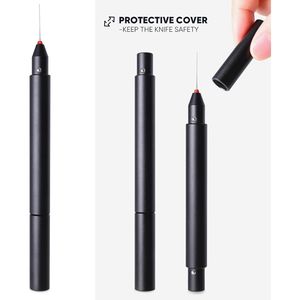 Strumento per la rimozione delle aghi PPF Decon, 4 aghi micro-barbati extra in acciaio inossidabile, tirapunti per installazione adesiva e pellicole viniliche - Product Image 4