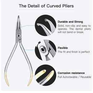 Professional Dental Orthodontic <b>Light</b> <b>Wire</b> Bending Plier Bird Beak Angle Loop Forming Dental Orthodontic Surgical Instruments Ce - Product Image 4