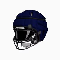 Nouvel Arrivage Housse de Casque de Moto Portable Légère en ABS/EVA Antidérapante Respirante Résistante aux Chocs, Casquette de Scrum de Football Souple