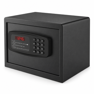 Caja Fuerte Negra para Habitación de Hotel con Teclado Digital, Apertura Automática de Puerta, Puerta de 5 mm y Cuerpo de Acero Laminado en Frío para Pedidos al por Mayor - Product Image 4