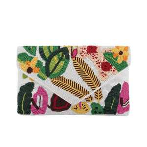 กระเป๋าคลัทช์ลูกปัดทำมือ ราคาไม่แพง กระเป๋าถือผู้หญิงทันสมัยสำหรับงานแต่งงาน งานปาร์ตี้ และงานกลางคืน โดย M/S SHAAD HANDICRAFTS - Product Image 4