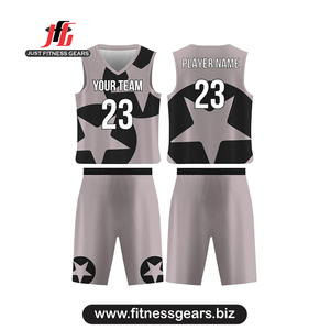 Ensemble de maillots de basket-ball personnalisés jaune rose bleu sublimé col en V sans manches uniforme à séchage rapide pour adultes - Product Image 2