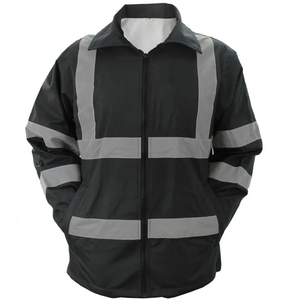 security Jacket Work Wear Factory Construction Reflective security Hi Vis Softshell Regular Size Security Men's Jackets - Product Image 6
