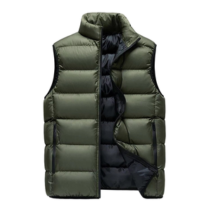Chaleco de Plumón Transpirable de Moda para Invierno, Sin Mangas, con Capucha, Tallas Grandes, Personalizable - Product Image 6