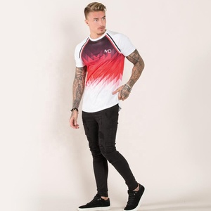 เสื้อยืดผู้ชาย สตรีทแวร์ โลโก้สั่งทำ คุณภาพสูง ผ้าฝ้าย 100% ทรงหลวม ไหล่ตก คอกลม เสื้อยืดเปล่าเนื้อหนา - Product Image 2