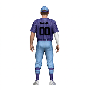 Pantalones de béisbol blancos para hombre con cinturón negro y calcetines, para todas las estaciones, corte regular, color sólido, ropa deportiva - Product Image 6