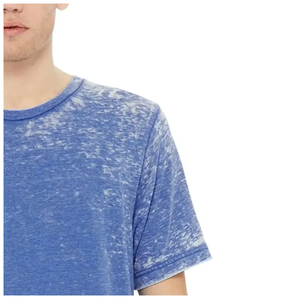 เสื้อยืด OEM ODM ล้างสีแบบแอซิดวอช ดีไซน์สั่งทำได้ ทรงโอเวอร์ไซส์ ผ้าฝ้าย สตรีทแวร์ วินเทจ - Product Image 3