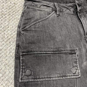Pantalones Cortos de Mezclilla Sólidos de Estilo Urbano para Verano, de Secado Rápido, Vintage, Desgastados, Lavados con Ácido, Unisex, con Bolsillos, 100% Algodón - Product Image 3