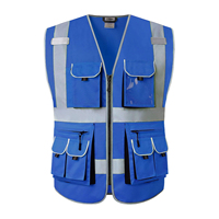 Gilet de sécurité réfléchissant de qualité supérieure, vêtements de travail haute visibilité, fabricant d'uniformes, approvisionnement en gros