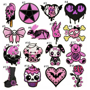 Prix d'usine, vente en gros, patchs brodés personnalisés, badges cœur arc-en-ciel à thermocoller, patch brodé 3D pour chapeaux, sacs, vestes, OEM ODM - Product Image 5