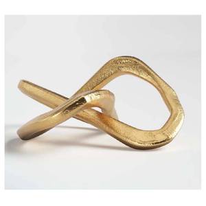 Sculpture Métallique Moderne Torsadée à Nœuds, Vente Chaude, Sculpture Abstraite Unique pour Table, Idéale pour la Présentation sur Table au Bureau et à la Maison - Product Image 3