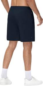 Pantalones Cortos Deportivos Casuales para Hombre, Sólidos, Transpirables, Ligeros, Cómodos, de Cintura Alta, 100% Algodón, de Secado Rápido, para Verano - Product Image 4