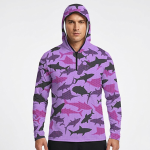 Hoodie de pêche à sublimation à prix de gros, best-seller, personnalisé, léger, pour hommes, à prix abordable - Product Image 4