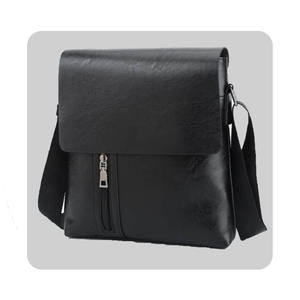 Set de Regalo Promocional Personalizado, Organizador/Planificador Multifuncional Elegante de Cuero Genuino para Negocios, con Logotipo Personalizado Grabado en Negro - Product Image 1