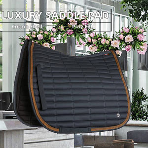 Almohadilla de Seda Personalizable de Estilo Clásico para Silla de Montar Inglesa, con Forro de Malla de Algodón, para Propietarios y Jinete de Caballos, Venta al por Mayor - Product Image 2