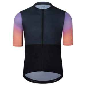 Top Quality Cycling Jersey Shorts Sleeves <b>Road</b> Bicycle Zipper Pocket Lightweight Digital Print Race Fit Jersey - Product Image 1