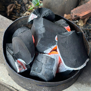 Carbón Vegetal Negro KHAYA para Asar, 100% Madera Dura, Sin Chispas, Larga Duración, Ecológico, de Fábrica en Vietnam - Product Image 1