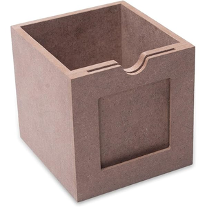 Home Office MDF <b>Pen</b>/Pencil Holder Engraved Logo <b>Gift</b> & Promotion Cheapest Price Desk Customized logo MDF <b>Pen</b> Holder - Product Image 1