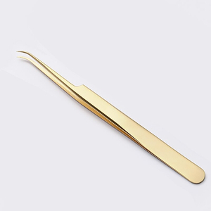 Pince à épiler en acier inoxydable de haute qualité à pointe inclinée, outil professionnel pour l'épilation des sourcils, marque privée, outil de manucure - Product Image 6