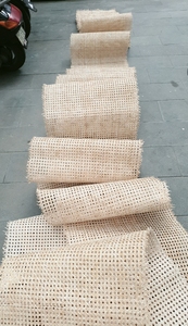Rouleau de sangle en rotin naturel fait à la main pour l'agriculture pour panneaux d'armoire de remplacement de siège de chaise et décoration intérieure - Product Image 6