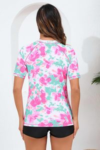 Women's Breathable <b>Rash</b> <b>Guard</b> UV Protection Sleeve Surf <b>Rash</b> <b>Guard</b> Custom Print Wetsuit <b>Swimsuit</b> Top Best OEM - Product Image 4