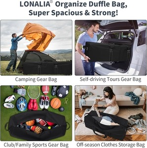 48 Inch Duffle <b>Bag</b> for Travel Camping - 165L Extra <b>Large</b> Heavy Duty <b>Duffel</b> <b>Bag</b>, Sport Equipment Storage <b>Bag</b> with 2 Sides Handles - Product Image 4