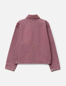 เสื้อแจ็คเก็ตทำงานสไตล์ฝรั่งเศสสำหรับผู้ชายแบบขายส่งสั่งทำได้, เสื้อโค้ทผ้าทวิลสีชมพู OEM ทนทาน เหมาะสำหรับงานหนัก ชุดยูนิฟอร์ม เสื้อคลุมทำงาน - Product Image 2