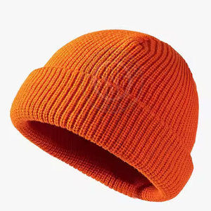 100% Cotton Wool Winter Wear Beanie Hats Made In Best Fabric Best Selling Beanie Hats For Sale - Product Image 5