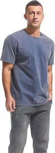Camiseta de Cuello Redondo de Algodón para Hombre al por Mayor, con Logotipo Personalizado Impreso, Informal, de Manga Corta, Suave y Cómoda, para Uso Diario - Product Image 4