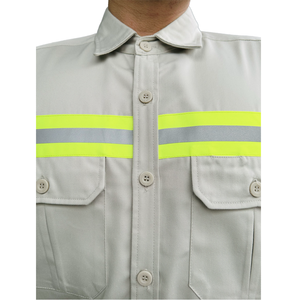 Ropa DE TRABAJO unisex de alta calidad Chaqueta de manga larga, uniformes de trabajo para hombres y mujeres de Saomai FMF- ODM Servicio OEM - Product Image 2