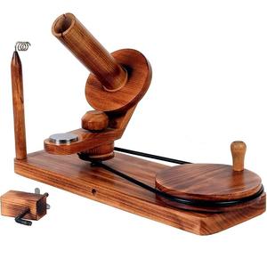Handmade Wooden Yarn Ball Winder | Manual Hand Operated <b>Wool</b> Winder Knitting & Crochet Tool | <b>Craft</b> Yarn Rewinder Export Quality - Product Image 1